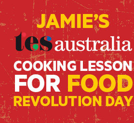 Jamie's TES Australia Cooking Lesson