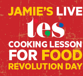 Jamie's Live TES Cooking Lesson