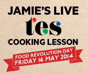 Jamie's Live TES Cooking Lesson