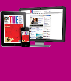 THE on the web, iPad and iPhone